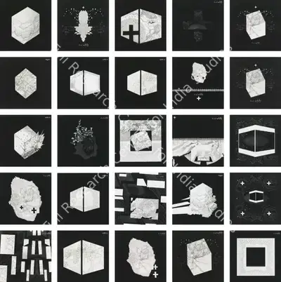 Seher Shah (Artist), The Black Star Project, 2007, Print