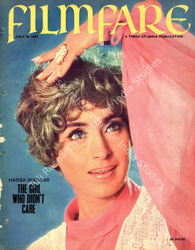 B.K. Karanjia (Editor), Filmfare, 1971, Magazine