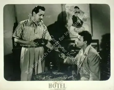 Manmohan Sabir (Director), Hotel, 1956, Lobby Card
