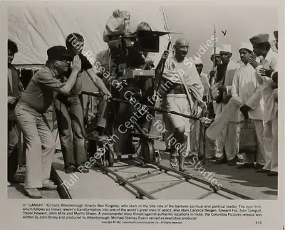 Ronnie Taylor (Cinematographer), Gandhi, 1982, Lobby Card