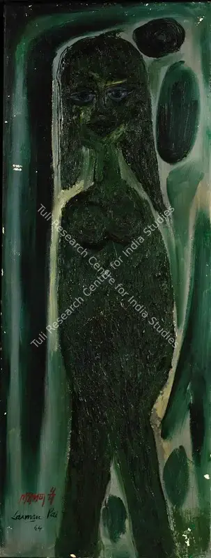 Laxman Pai (Artist), Foliage, 1964, Painting