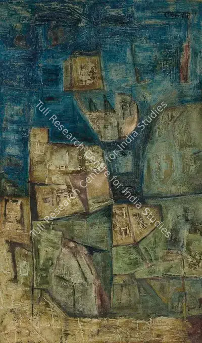 Ramkumar (Artist), Untitled, 1960, Painting
