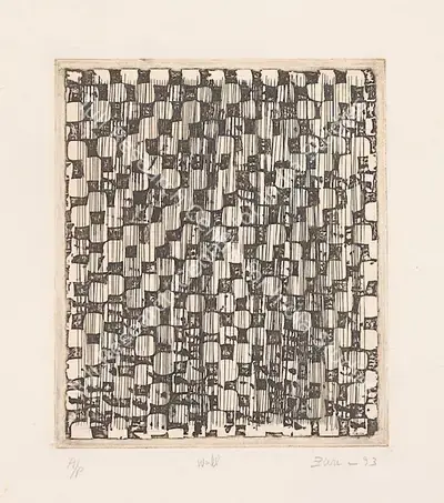 Hashmi, Zarina (Artist). Wall. Etching on paper, 1993 | Graphic Art | FineArts | 00416744