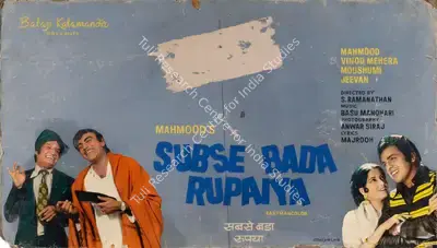 Colourlab (Art Studio), Subse Bada Rupaiya, 1976, Showcard