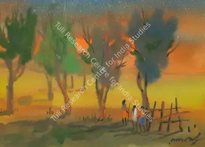 Ghose, Gopal (Artist). Untitled, n.d. | Painting, Sa.Onl/28.03.19, 2019 · Saffronart