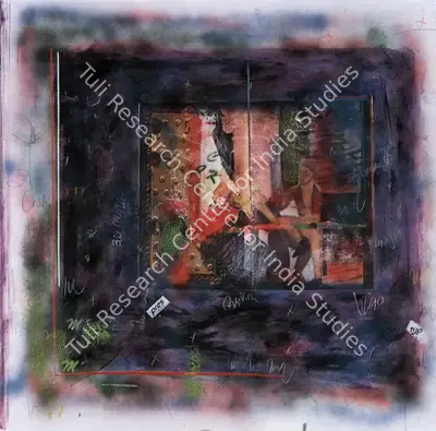 Vinod Dave (Artist), Revision of the Essence 9, 1990, Painting