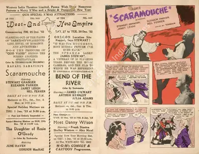 George Sidney (Director), Scaramouche, 1952, Handbill