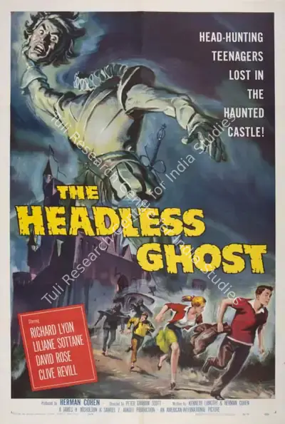 Herman Cohen (Producer), The Headless Ghost, 1959, Poster