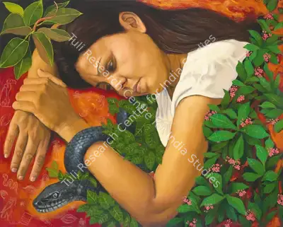 Subba Ghosh (Artist), Recalcitrant Solace, Painting