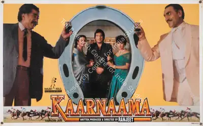 Ranjeet (Producer), Kaarnaama, 1990, Lobby Card