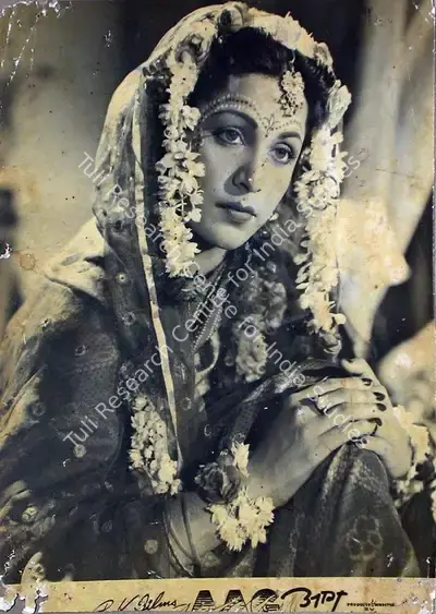 V.N. Reddy (Cinematographer), Aag, 1948, Lobby Card