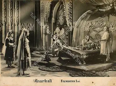 Nandlal Jashwantlal (Director), Anarkali, 1953, Lobby Card