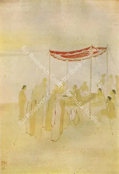 Gaganendranath Tagore (Artist), Chaitanya's Initiation , Painting