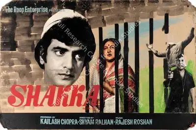 Kailash Chopra (Producer), Shakka, 1981, Showcard