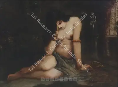 Hemendranath Mazumdar (Artist), Abandoned (Parityakta) (Later Version), 1939, Painting