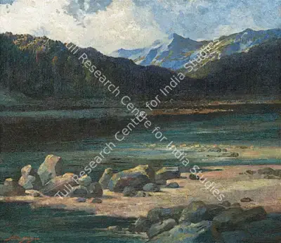 Gangooly, J.P. (Artist). Untitled, n.d. | Painting, AG.Mum/26.09.24, 2024 · Asta Guru