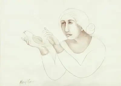 Manjit Bawa (Artist), Untitled, 1995, Painting