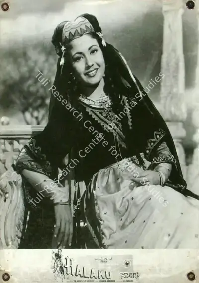 Rajendra Malone (Cinematographer), Halaku, 1956, Lobby Card