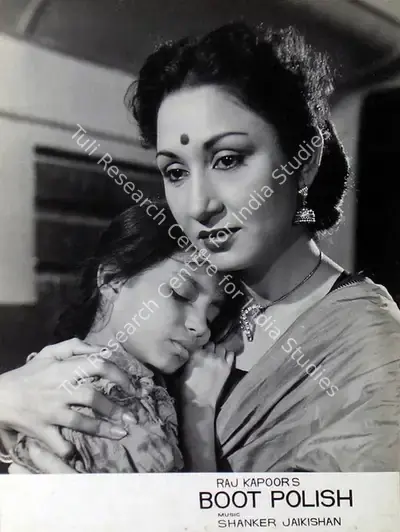 Taru Dutt (Cinematographer), Boot Polish, 1954, Lobby Card