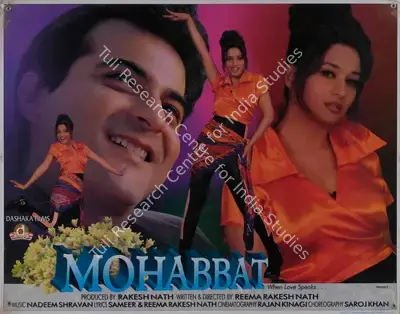 Rakesh Nath (Producer), Mohabbat, 1997, Lobby Card