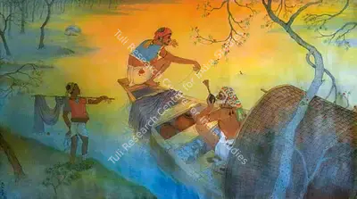 Badri Nath Arya (Artist), Untitled, Painting