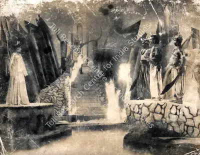 Anant Wadadeker (Cinematographer), Saat Sawal, 1971, Photographic Still