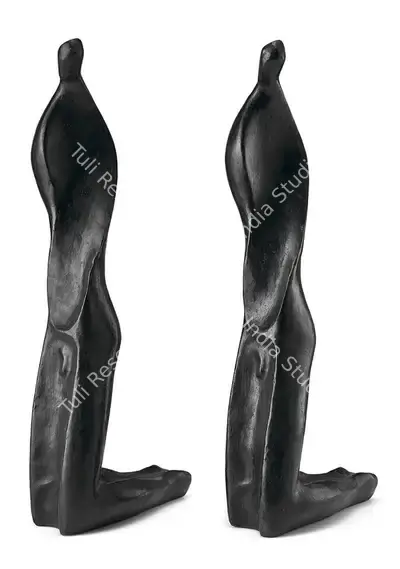 Prodosh Dasgupta (Artist), Twisted Form, 1973, Sculpture