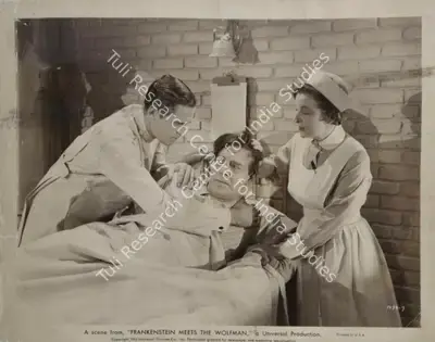 George Waggner (Producer), Frankenstein Meets the Wolf Man, 1943, Photographic Still