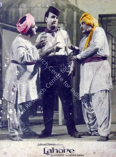 Chandu (ii) (Cinematographer), Lahore, 1949, Lobby Card