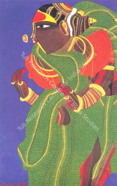 Thota Vaikuntam (Artist), Untitled, 2001, Painting
