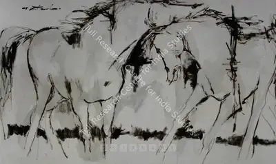 B. Vithal (Artist), Untitled, Painting