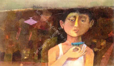 Arup Das (Artist), Untitled, Painting