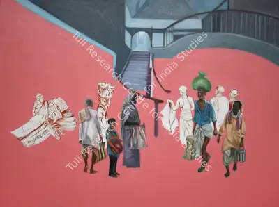 Rajesh Ram (Artist), Jaldi Se Der Bhali, 2011, Painting
