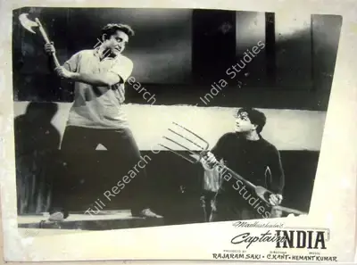 Rajaram Saki (Producer), Captain India, 1960, Lobby Card