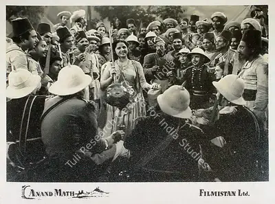 Dronacharya (Cinematographer), Anand Math, 1952, Lobby Card