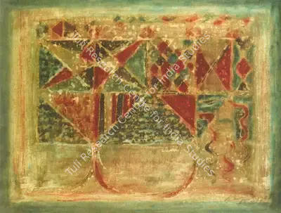 Akkitham Narayanan (Artist), Untitled, 1971, Painting