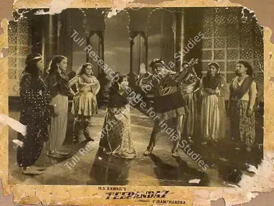 H.S. Rawail (Producer), Teerandaz, 1955, Lobby Card