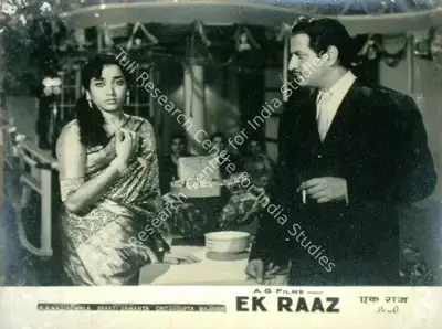 A.A. Nadiadwala (Producer), Ek Raaz, 1963, Lobby Card