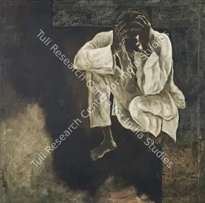 Yusuf Arakkal (Artist), Untitled, 1991, Painting