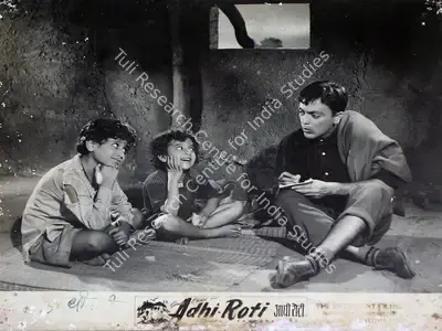 Vallabh Chokshi (Producer), Adhi Roti, 1957, Lobby Card