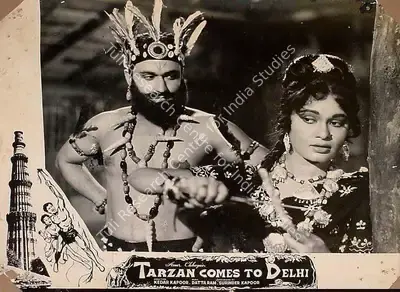Surinder Kapoor (Producer), Tarzan Delhi Me, 1965, Lobby Card