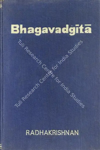S. Radhakrishnan (Translator), The Bhagavadgita, 1948, Edited Book