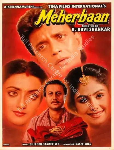 A. Krishnamurthi (Producer), Meherbaan, 1993, Song-Synopsis Booklet