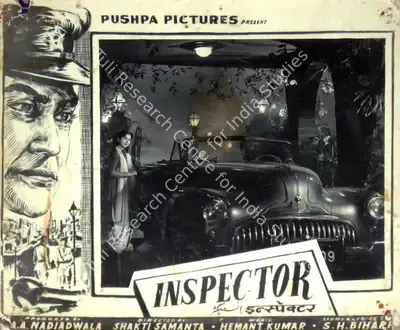 A.A. Nadiadwala (Producer), Inspector, 1956, Lobby Card