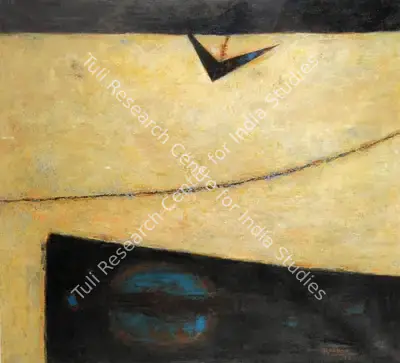 K.K. Hebbar (Artist), Search, 1972, Painting