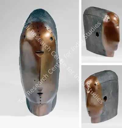 Himmat Shah (Artist), Lady Head With Hole, 2006, Sculpture