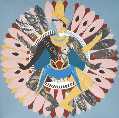 Mukesh Sharma (Artist), Shakti 02, 2019, Collage