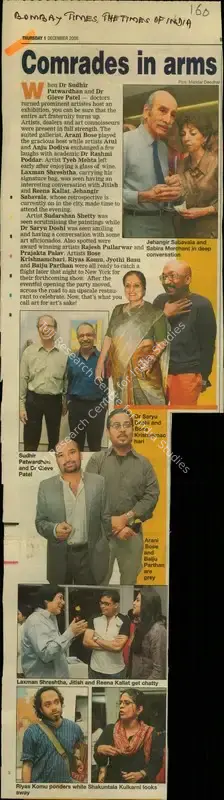Comrades in Arms, 2005, Newspaper Clipping
