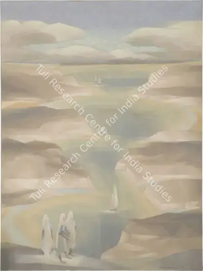 Sabavala, Jehangir (Artist). Untitled, 1977 | Painting, So.NeY/21.03.22, 2022 · Sotheby's