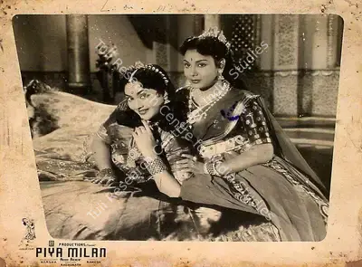 Raghunath (Director), Piya Milan, 1958, Lobby Card
